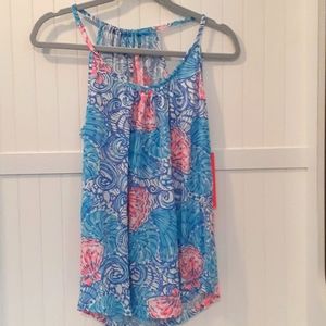 NWT Lilly Pulitzer lacy tank